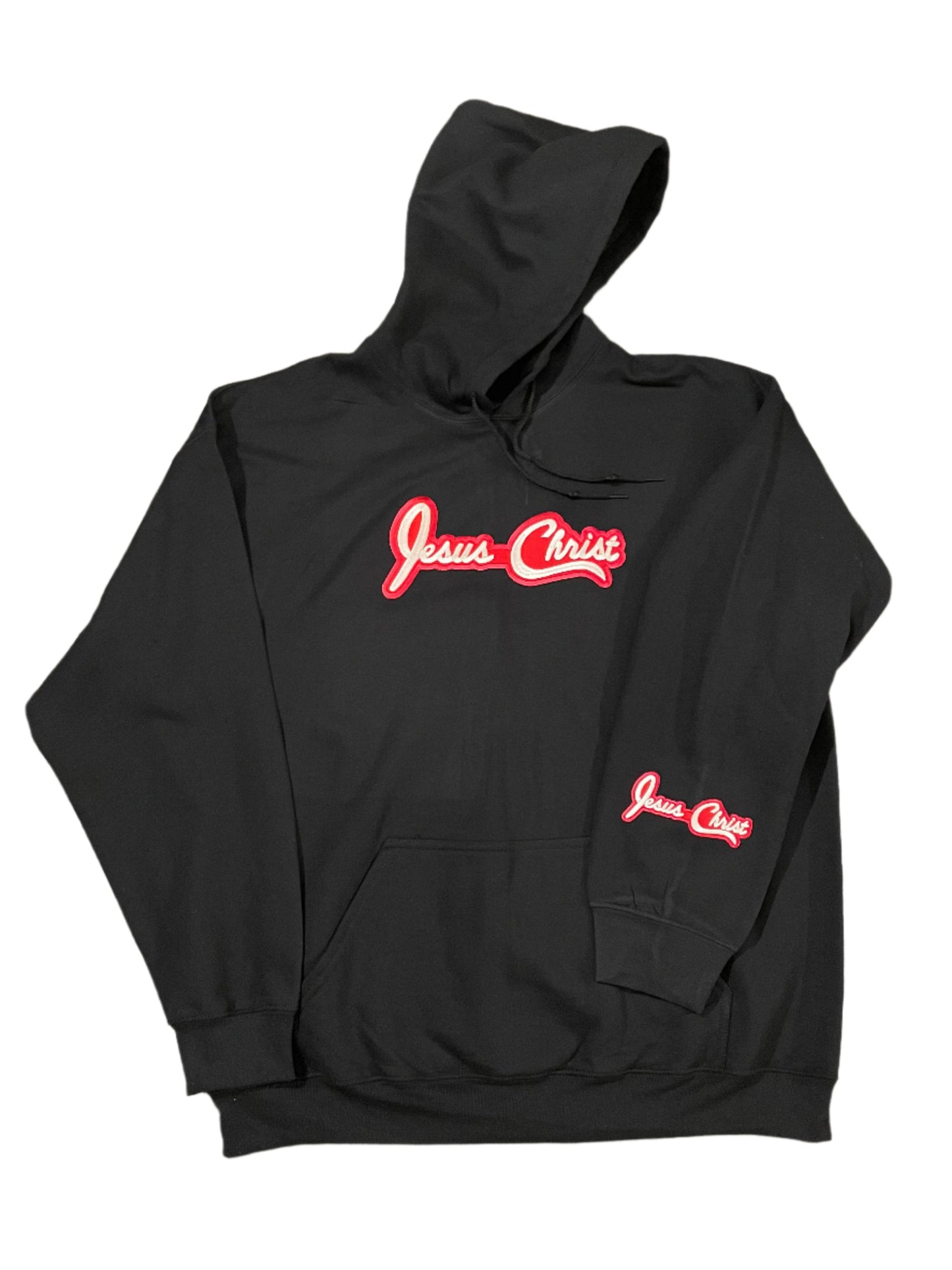 Jesus Christ Embroidered Hoodie