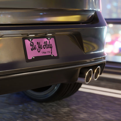 Be Ye Holy Vanity Plate