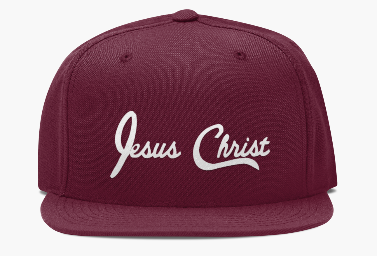 JESUS CHRIST MENS SNAPBACK