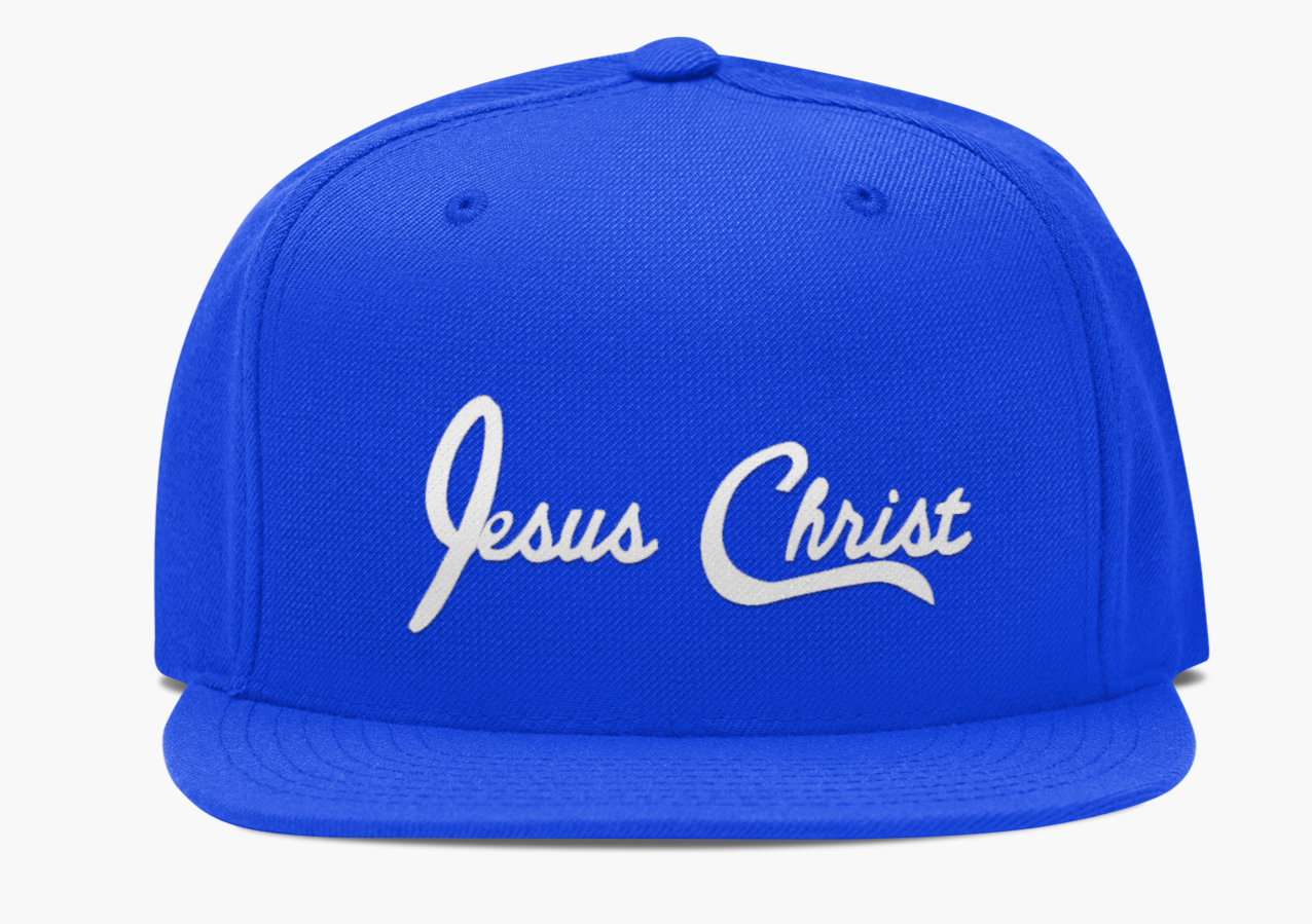 JESUS CHRIST MENS SNAPBACK