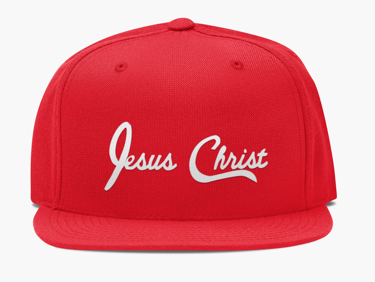 JESUS CHRIST MENS SNAPBACK