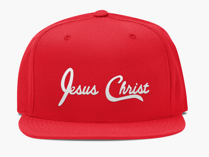 JESUS CHRIST MENS SNAPBACK