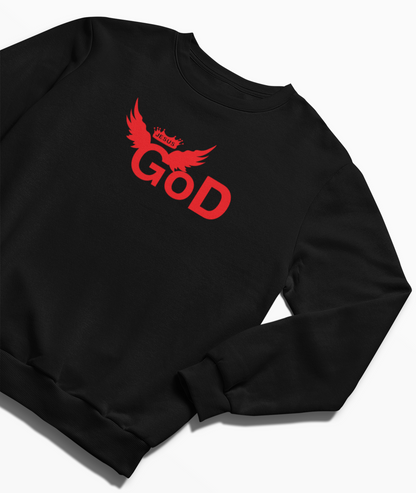 GOD LOGO CREWNECK