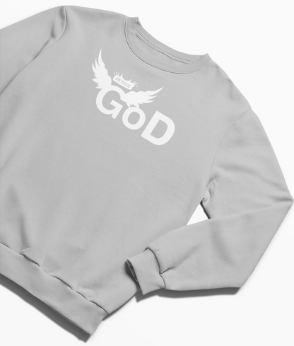 GLOW IN DARK - GOD CREWNECK