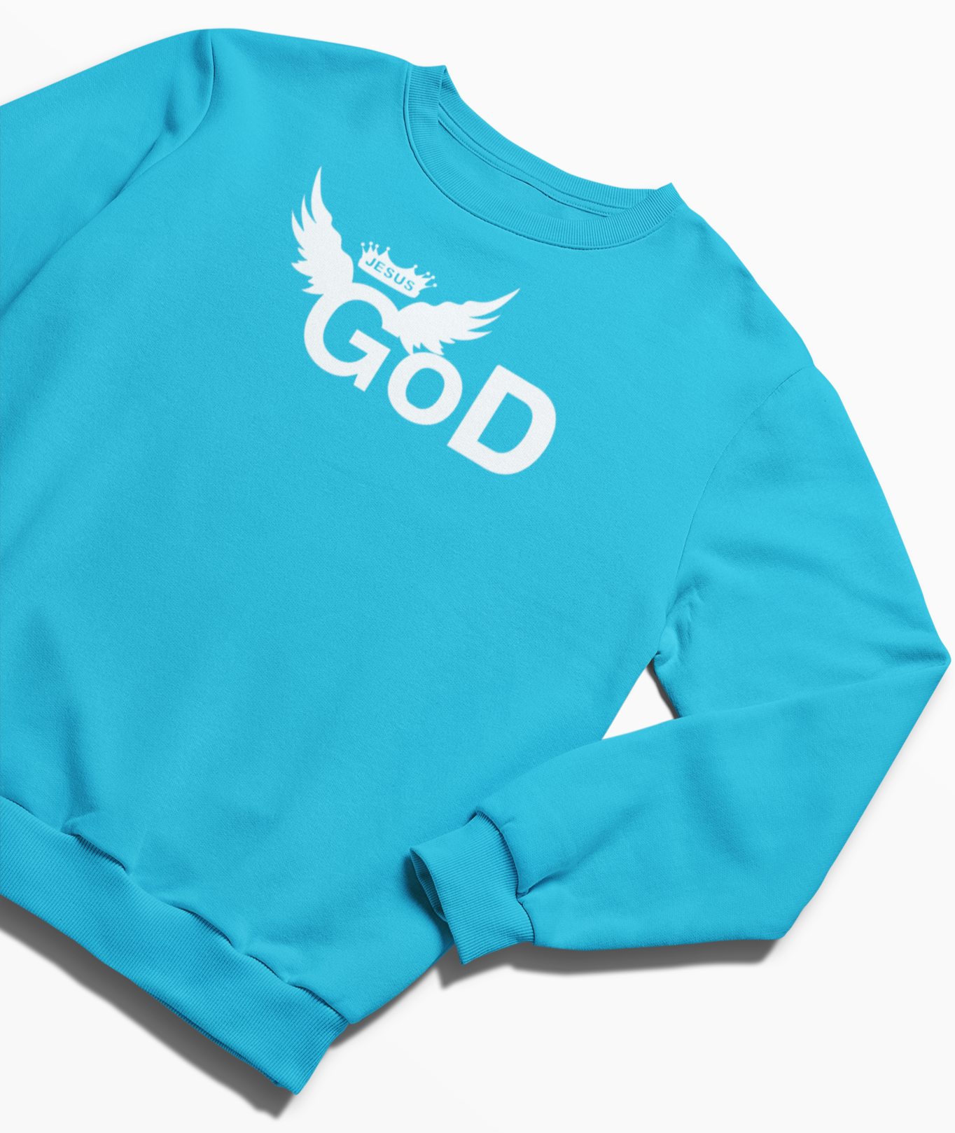 GLOW IN DARK - GOD CREWNECK