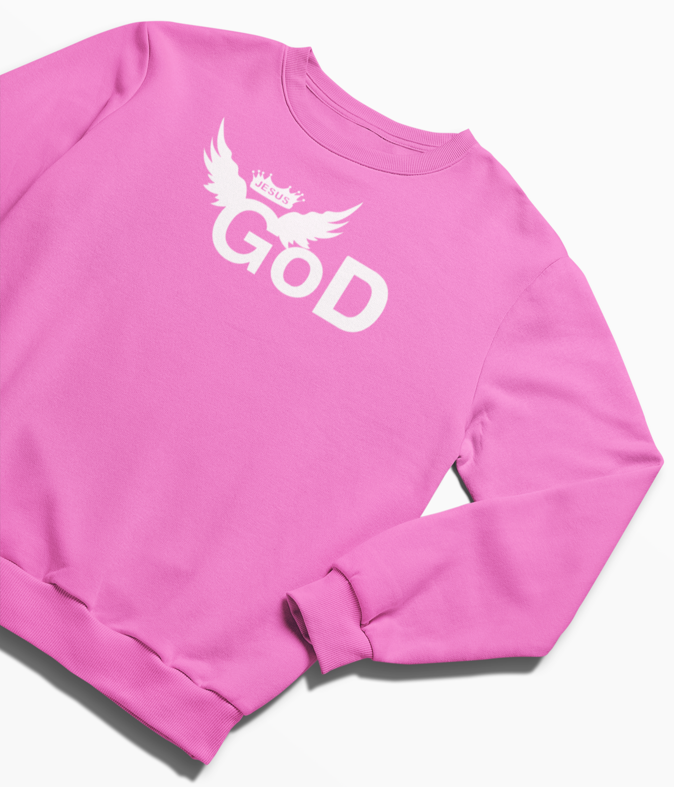 GLOW IN DARK - GOD CREWNECK