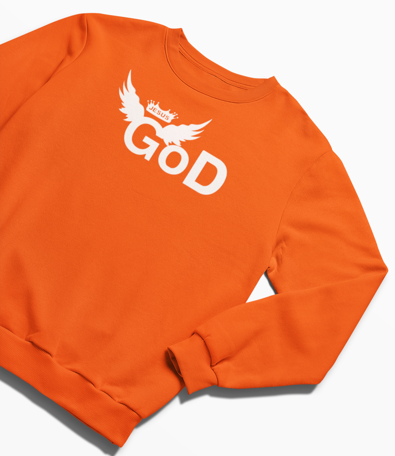 GLOW IN DARK - GOD CREWNECK