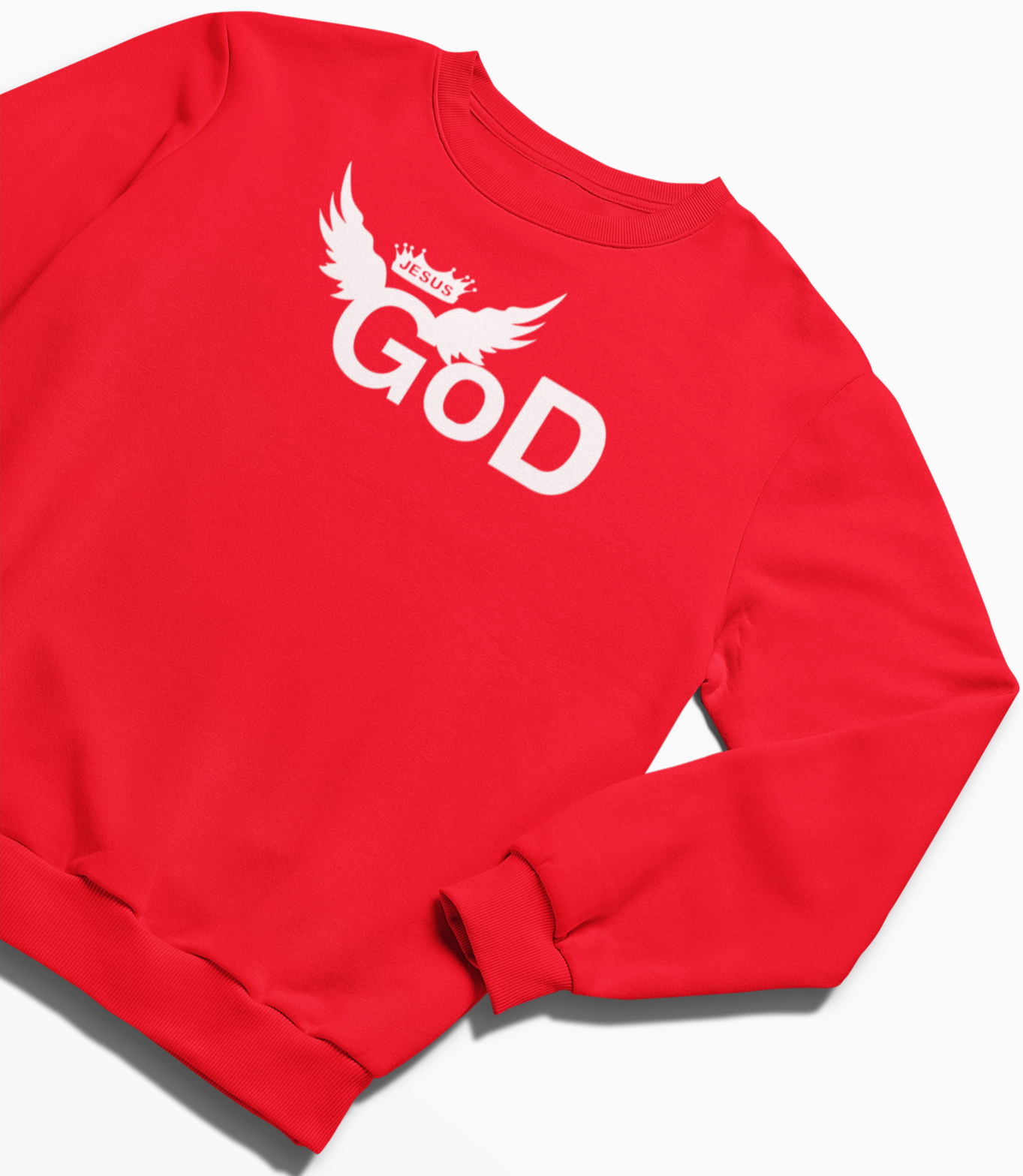 GLOW IN DARK - GOD CREWNECK
