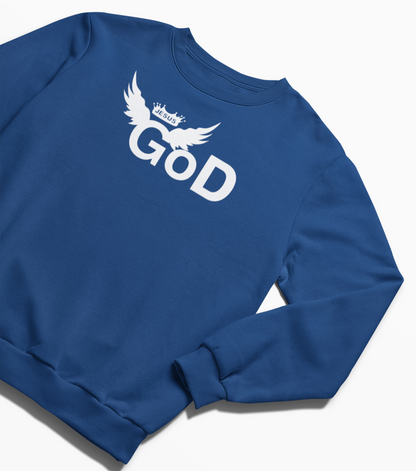 GLOW IN DARK - GOD CREWNECK